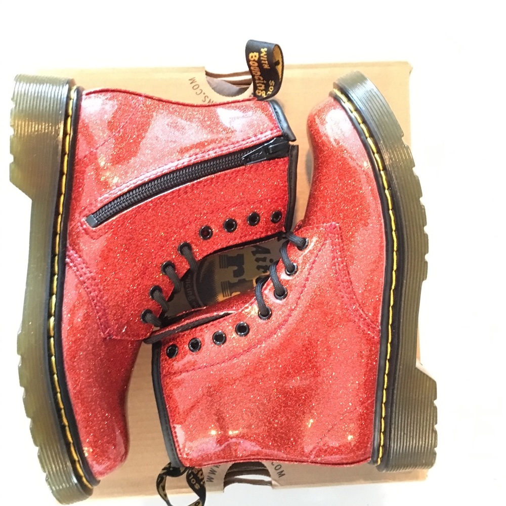Dr marten toddler girl boots size 1 new